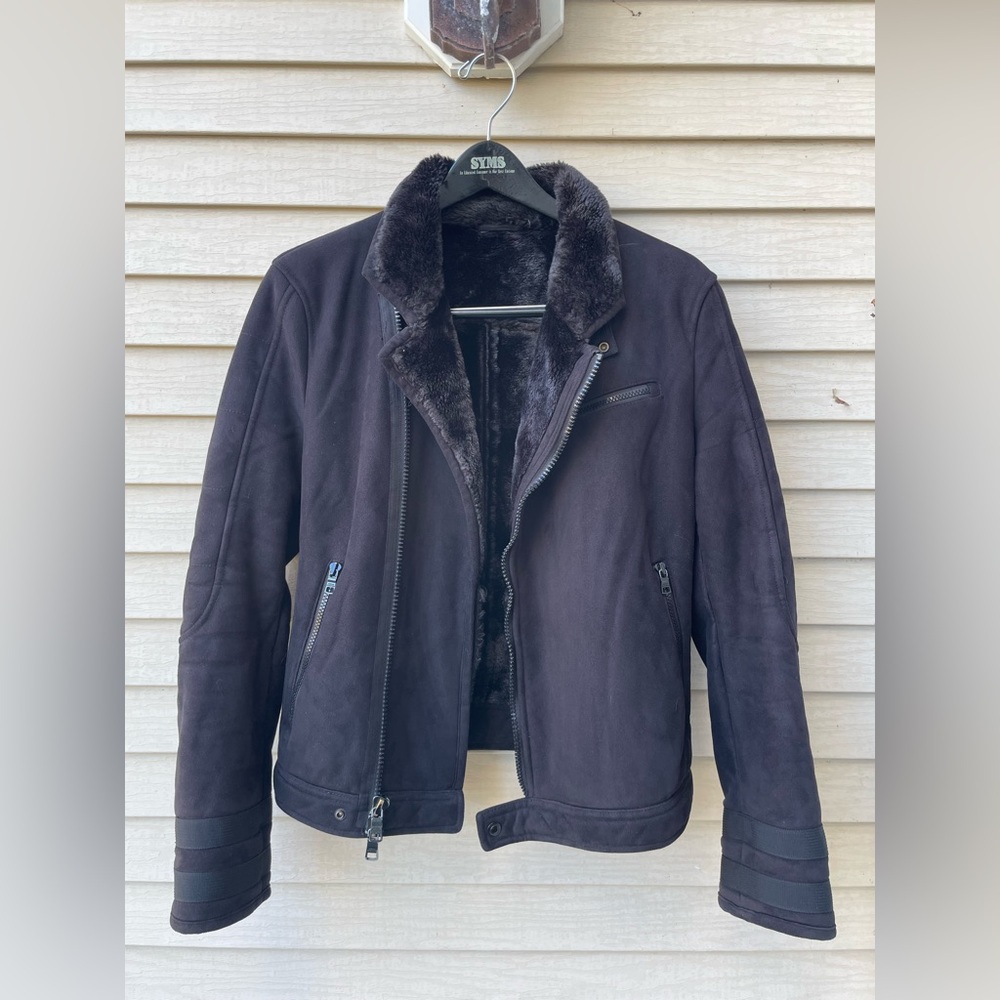 Armani Exchange moto jacket